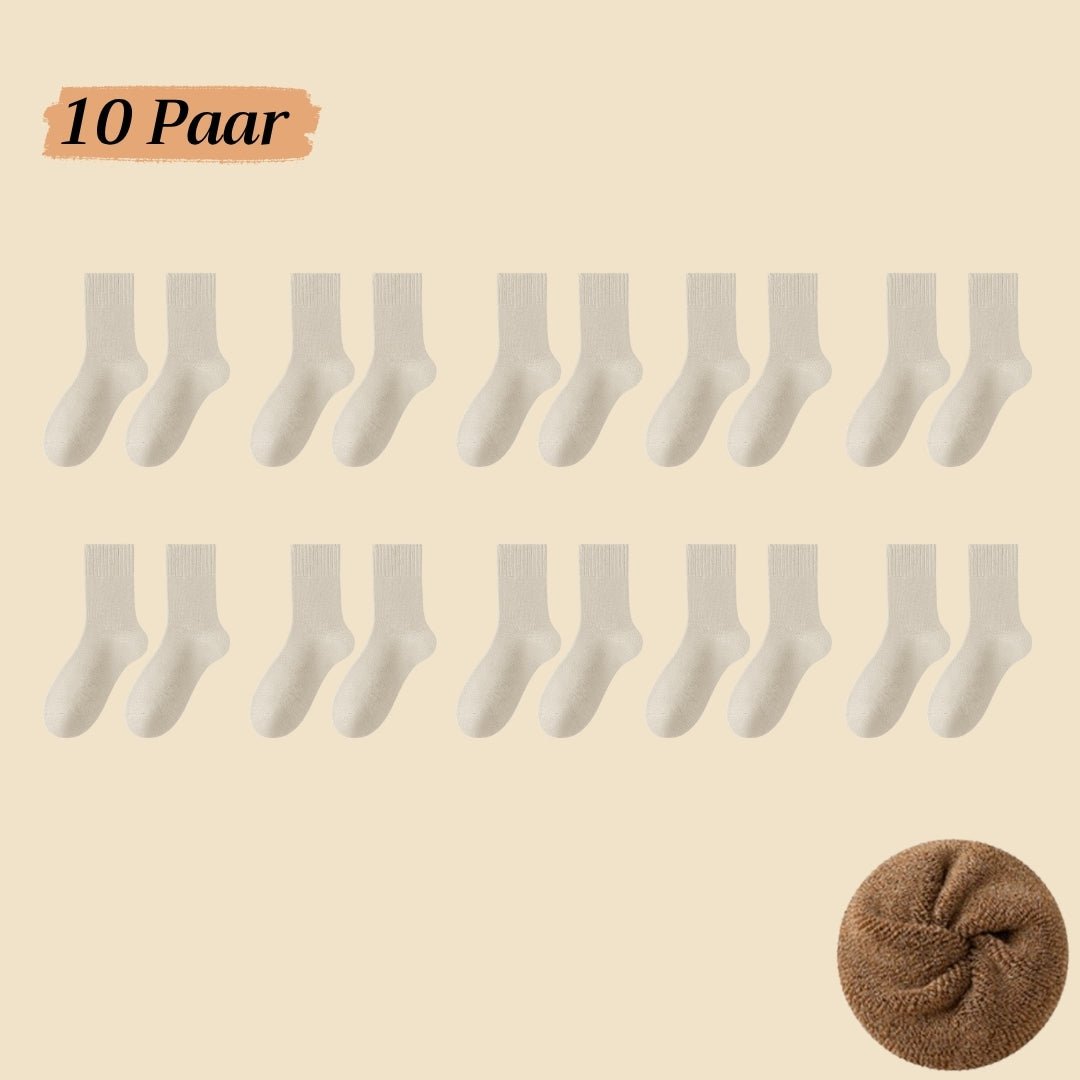 Winter Baumwoll Socken™ - kuschelig warm und weich - Monoka