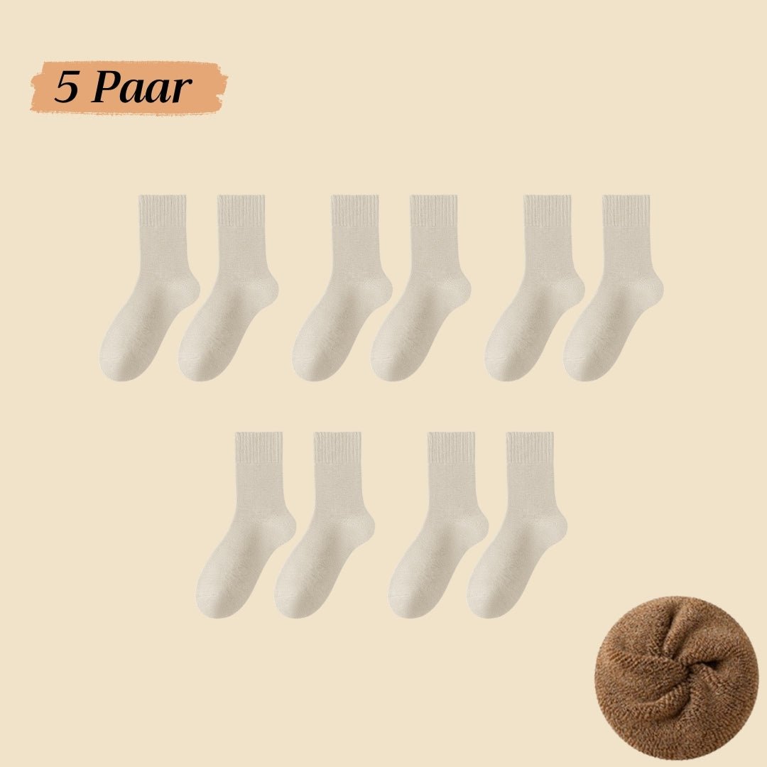 Winter Baumwoll Socken™ - kuschelig warm und weich - Monoka