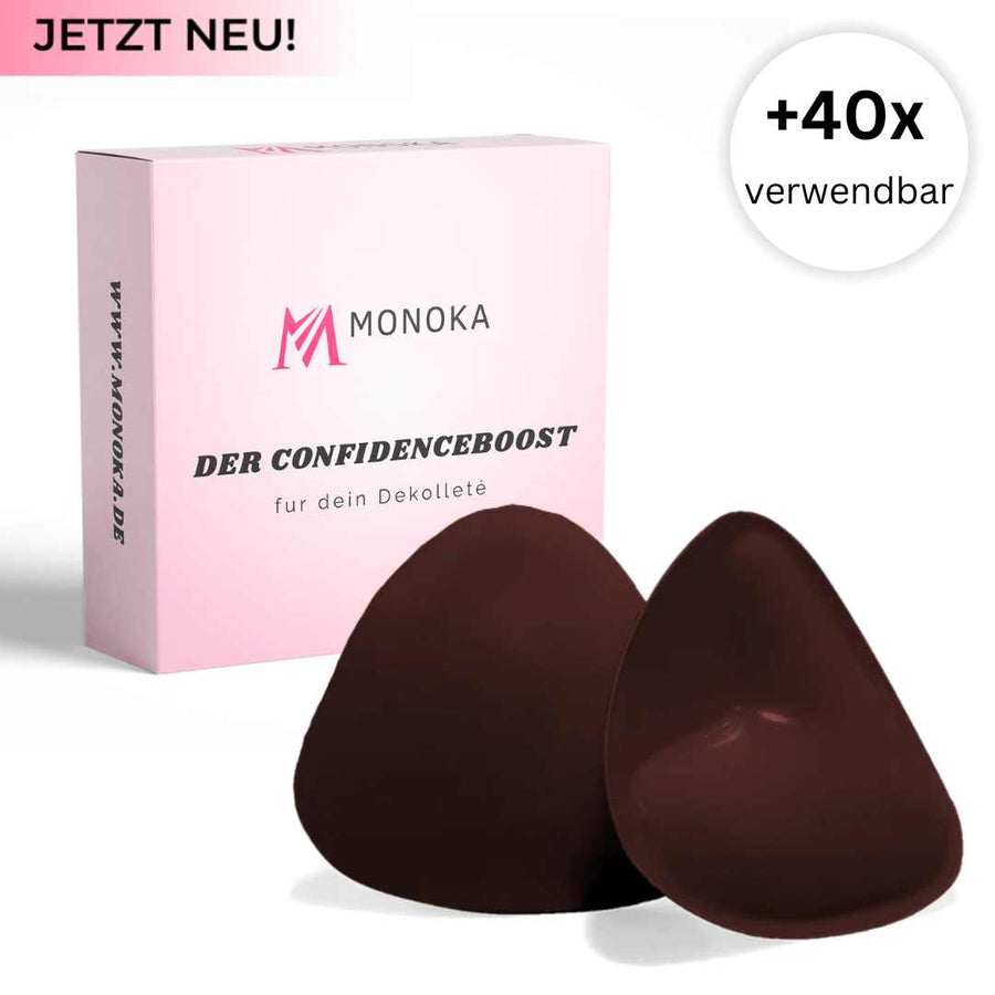 Monoka's Push Up Pads - Cache-Tétons Adhésifs Double Face Push-Up Silicone Réutilisables